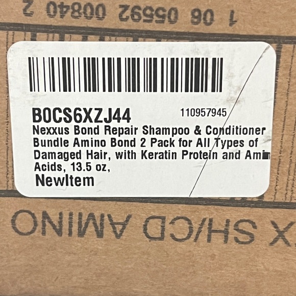 4-pack Nexxus Amino Bond Xx Protein Fusion 2 Shampoo & 2 Conditioner 13.5fl.oz. - Picture 5 of 5